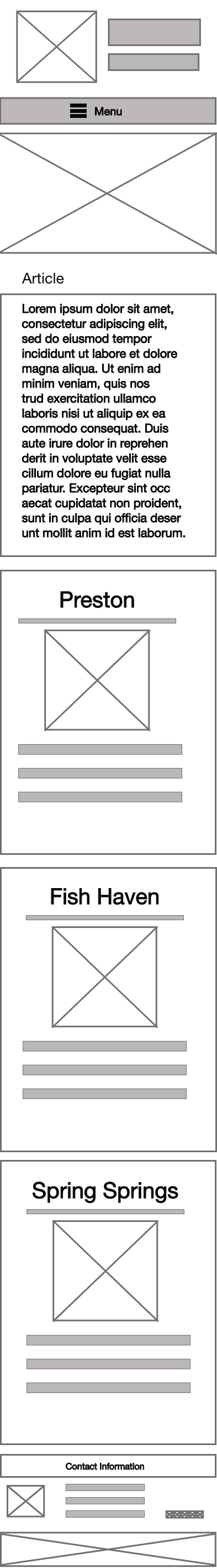 small wireframe